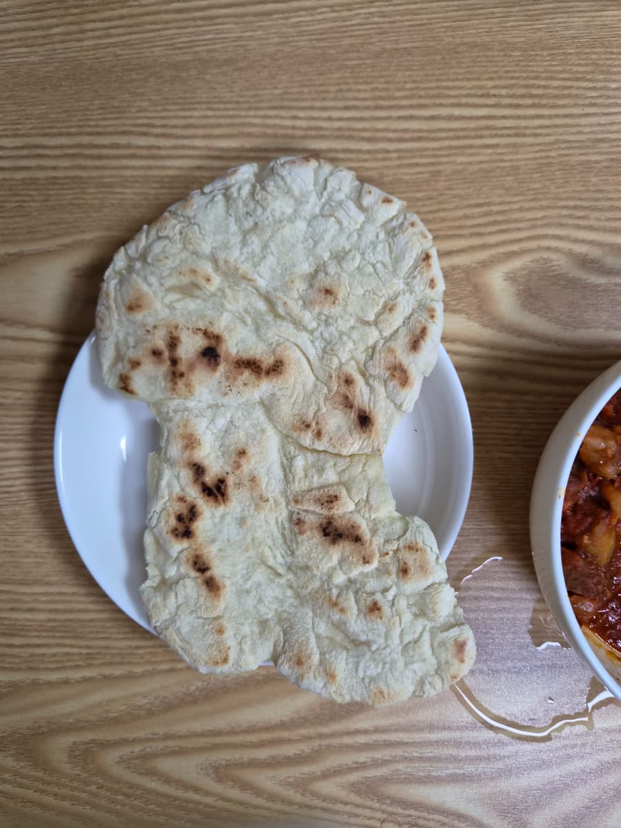 과발효된 빵 반죽 살려 먹기(플랫 브래드로 만들기) 대표 이미지